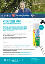Myrr Freeze Spray - torjuu tuhohyönteiset jäädyttämällä!