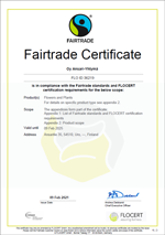 Fairtrade Certificate