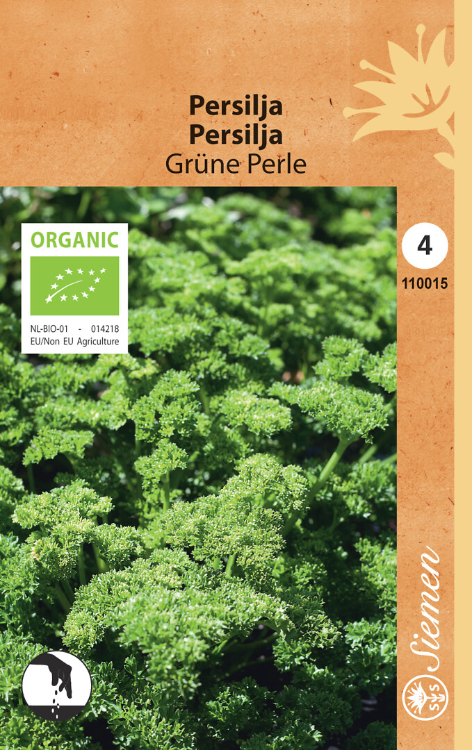 Luomu persilja Grüne Perle