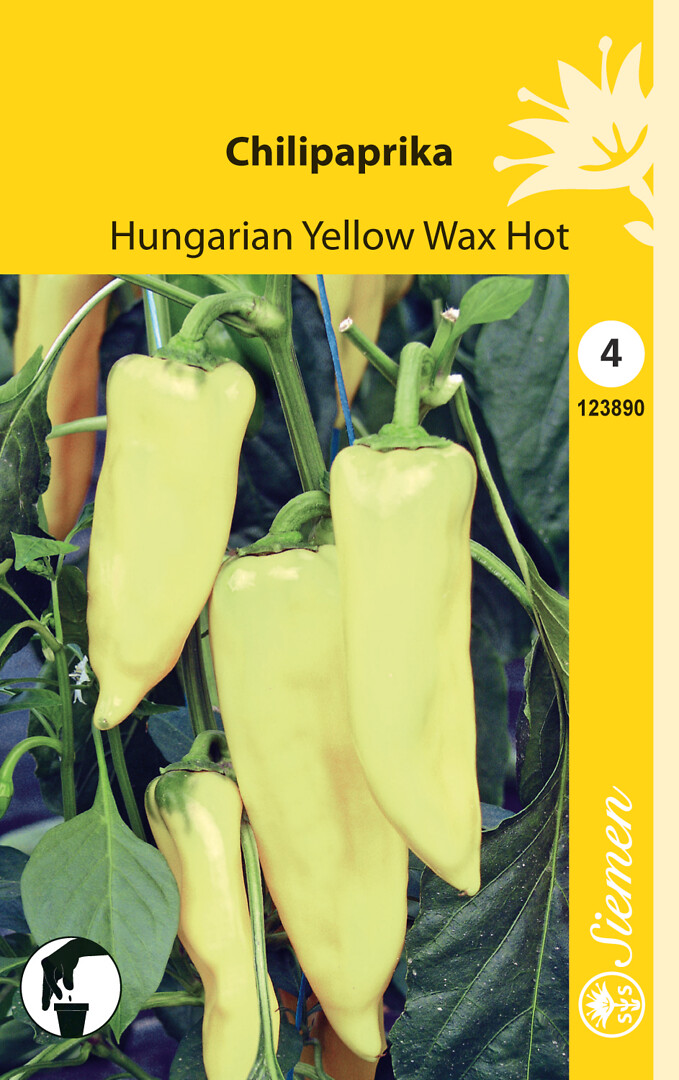 Chilipaprika Hungarian Yellow Wax Hot