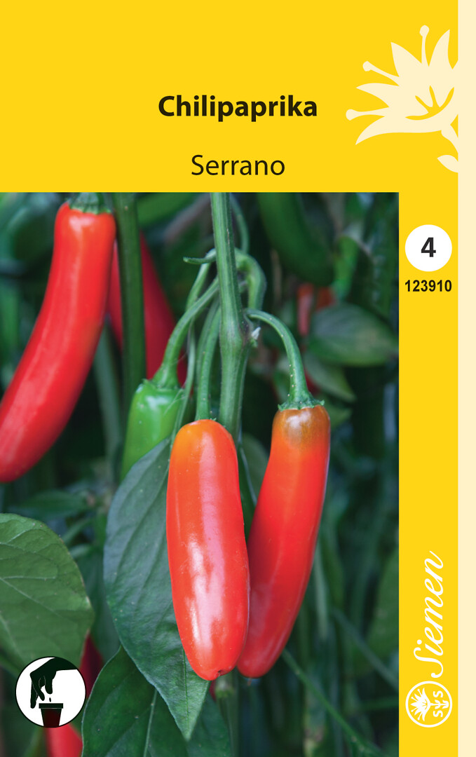 Chilipaprika Serrano