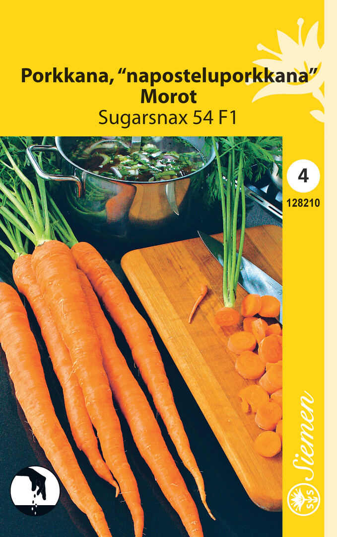 Porkkana "naposteluporkkana" Sugarsnax 54 F1/Interceptor F1