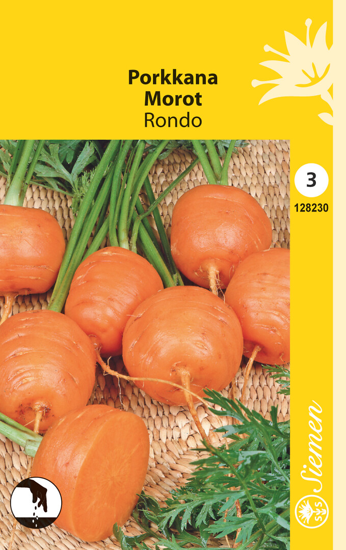 Porkkana Rondo pyöreä
