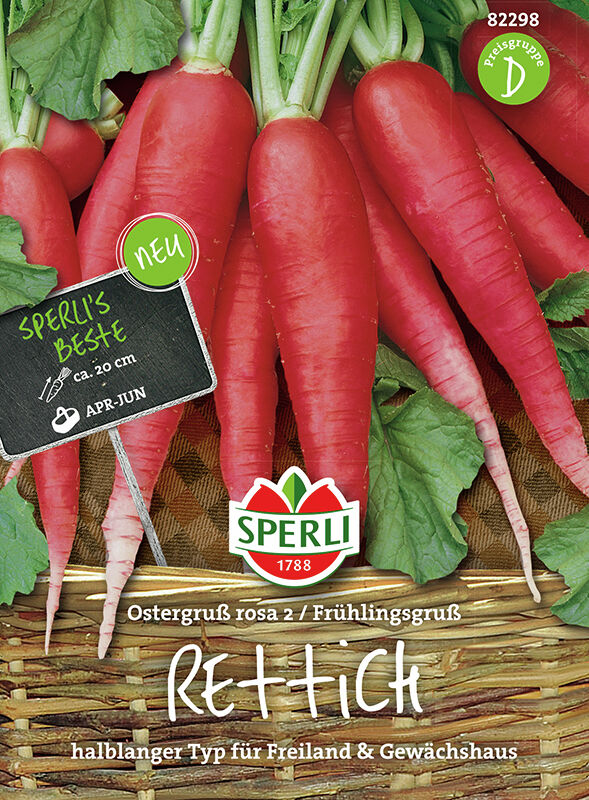 Retikka Ostergruß Rosa 2 / Frühlingsgruß