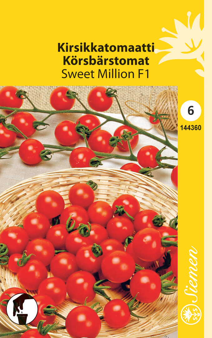 Kirsikkatomaatti Sweet Million F1
