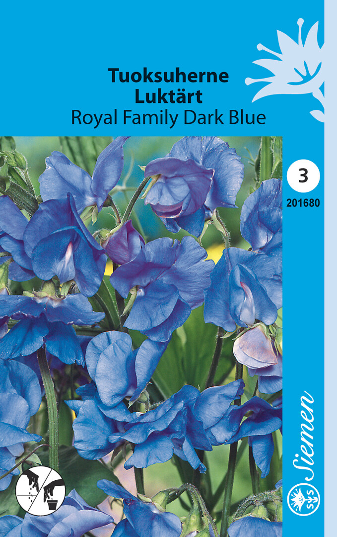 Tuoksuherne Royal Family Dark Blue