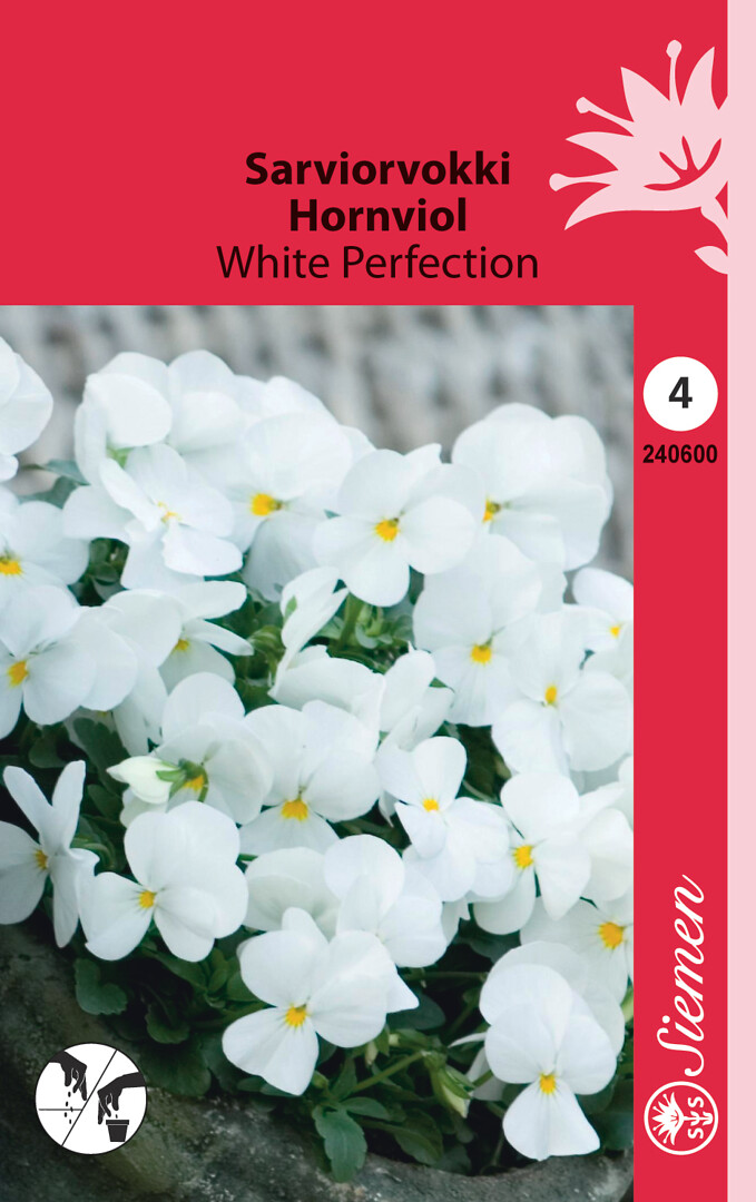 Sarviorvokki White Perfection
