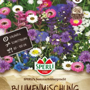 Kesäkukkaseos loistavia leikkokukkia Sperli's Sommerblütenpracht