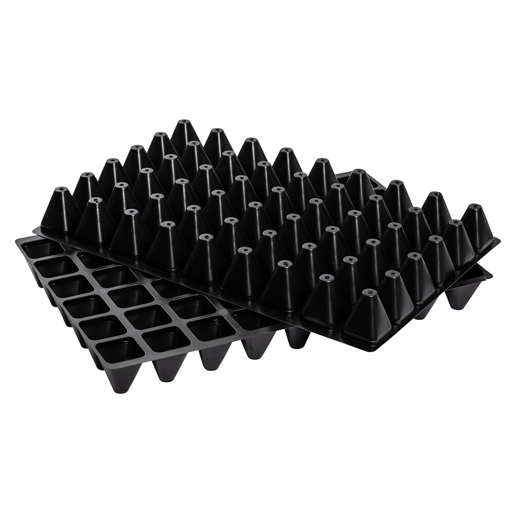 Vefi VP 54 taimikasvatusalusta. Taimikartion mitta: 55x55 mm