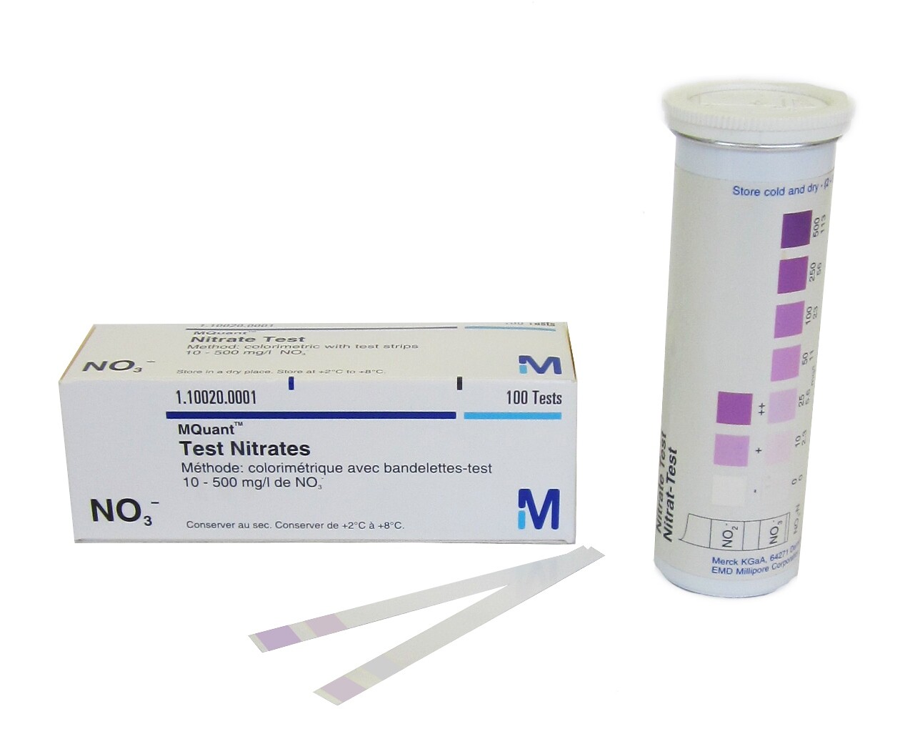 Nitraattiliuska, 10–500 ppm