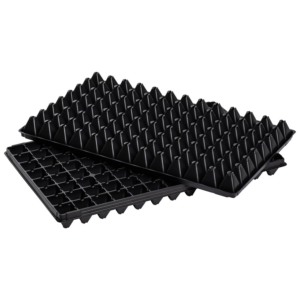 Vefi VP 53/104 taimikasvatusalusta. Taimikartion mitta: 38x38mm