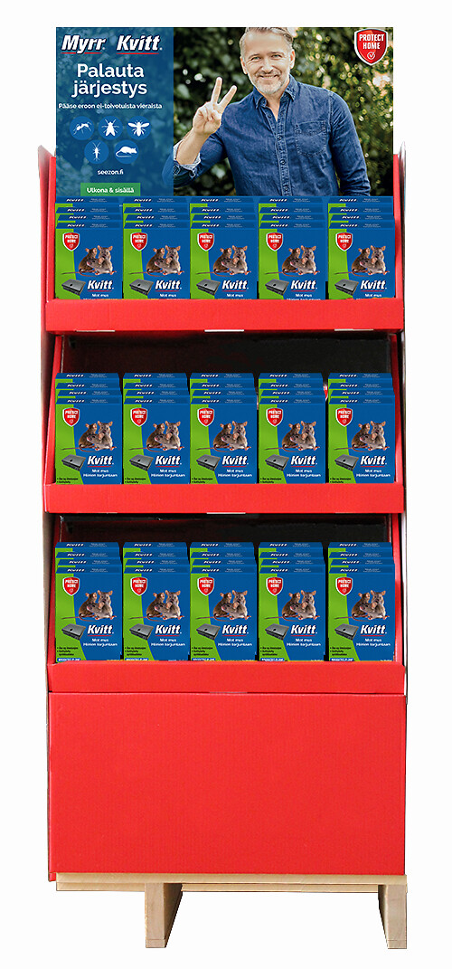 Kvitt Broditec-display 1/4