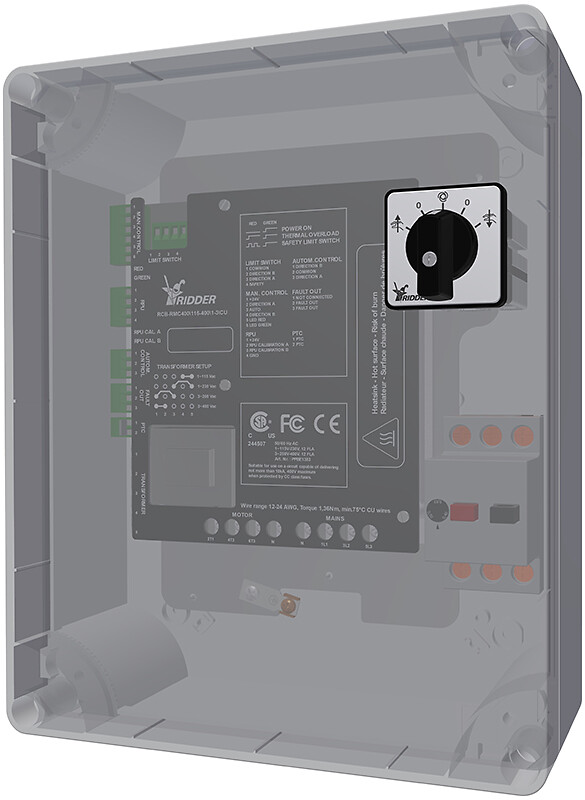 RMC400 ohjausreleistö 0,4-0,6 A-400V/3