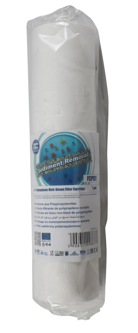 Sedimenttisuodatin 10", 1 micron