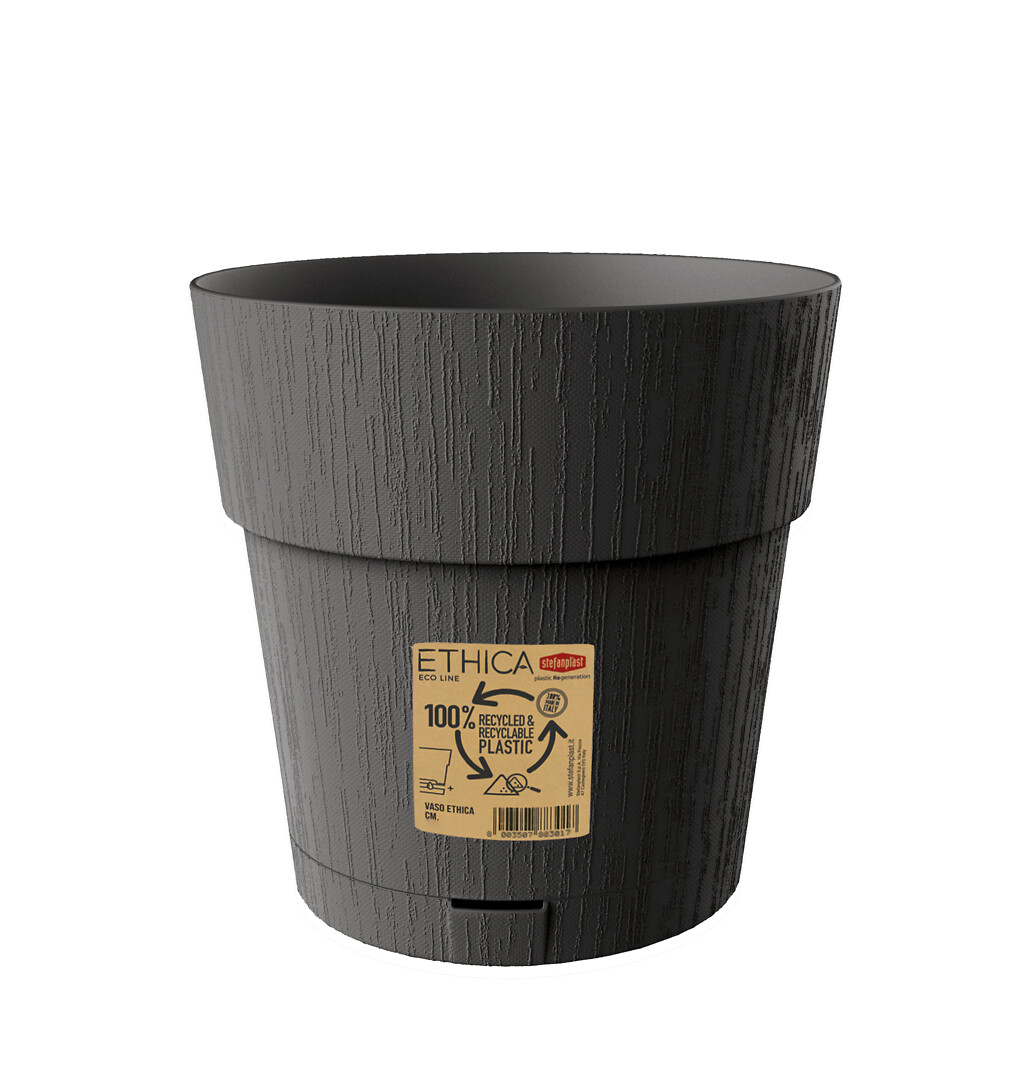 Ethica ruukku 20 cm harmaa