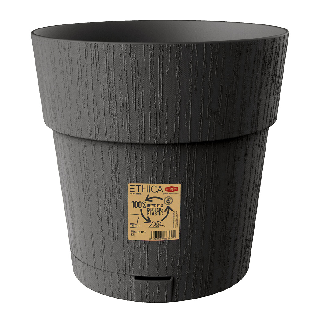 Ethica ruukku 30 cm harmaa