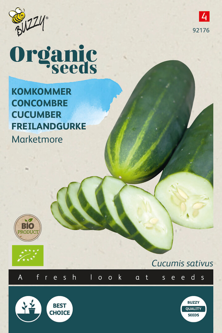 Organic avomaankurkku Marketmore