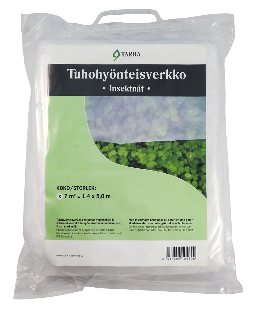Tuhohyönteisverkko 7 m²