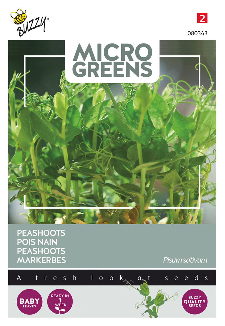 Microgreens herneenversot