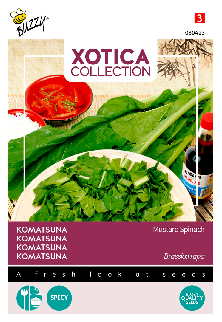 Xotica Komatsuna, vihannessinappi