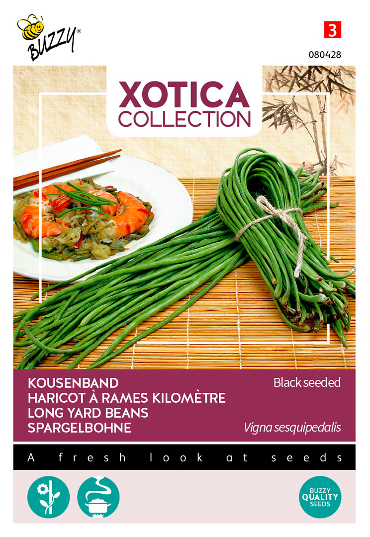 Xotica pitkäpapu (lehmänpapu, kiinanpapu, parsapapu)