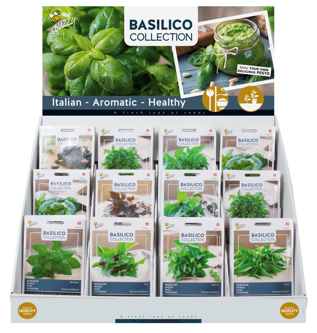 Kassadisplay Basilico 12x10