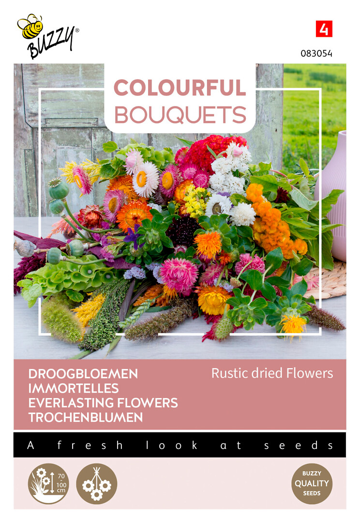 Colorful Bouquets Rustic dried flowers