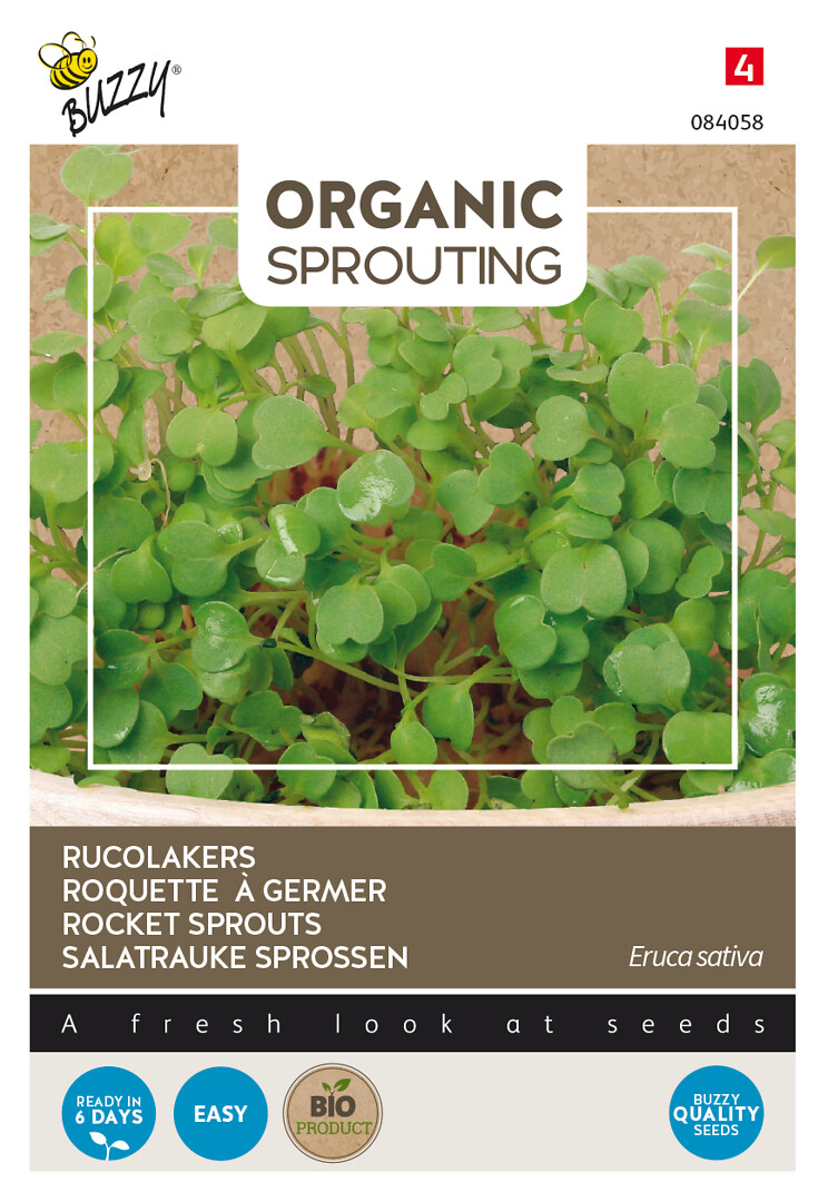 Bio Sprouting sinappikaali (rukola)
