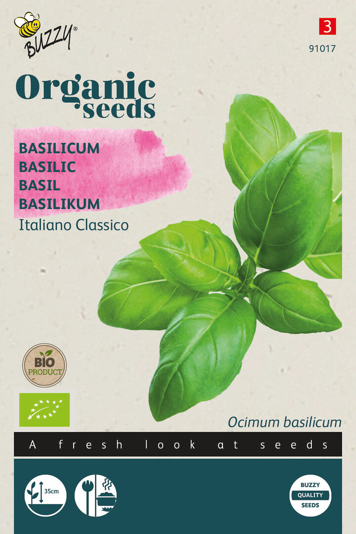 Organic basilika Italiano Classico