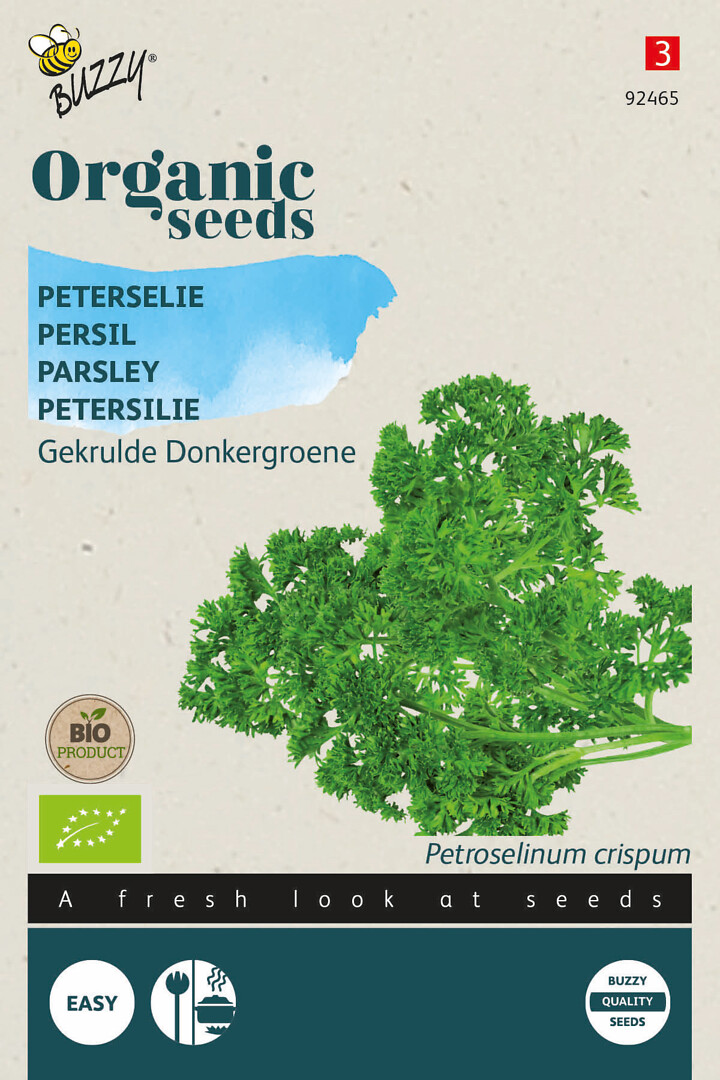 Organic persilja Frisé vert foncé