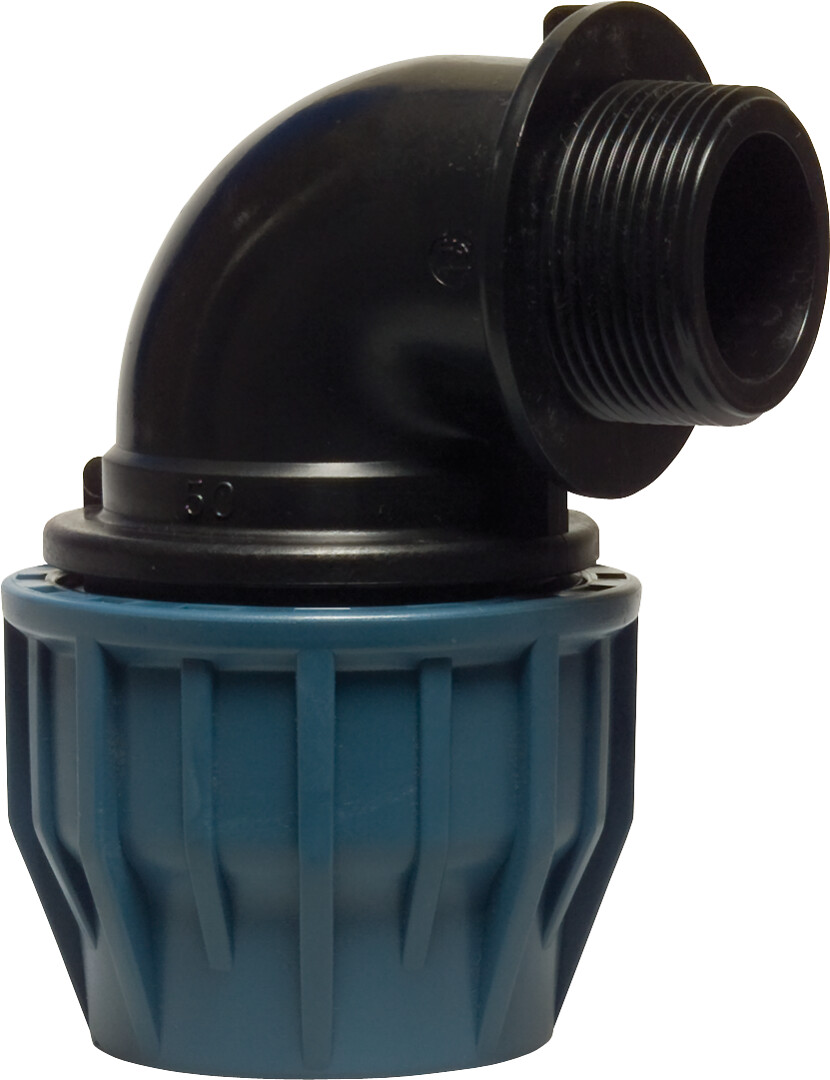 Puristus kulmaliitin 90° mm x uk