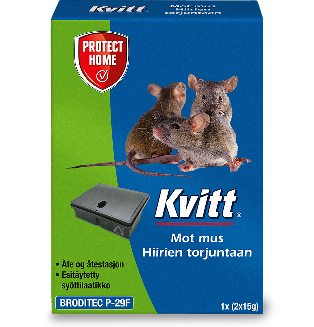Kvitt Broditec hiirien torjuntaan