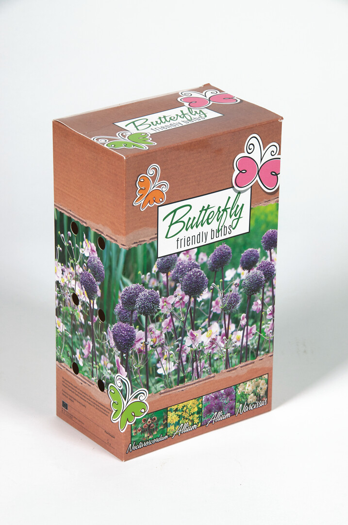 Butterfly collection, kukkasipulit perhosille