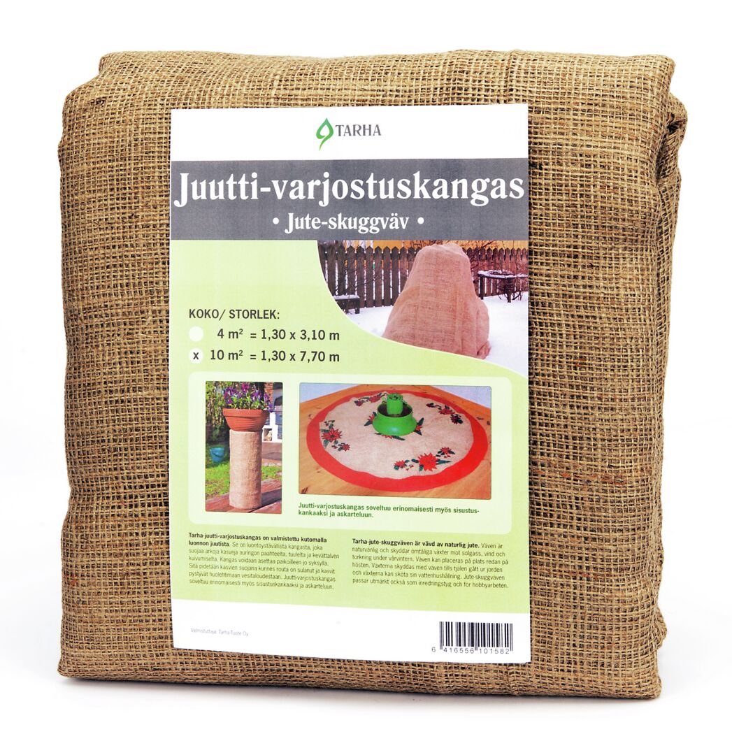 Juuttivarjostuskangas 10 m²
