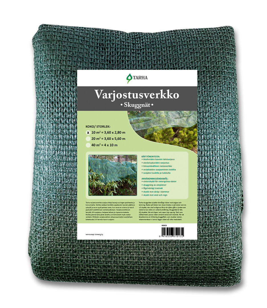 Varjostusverkko 10 m²