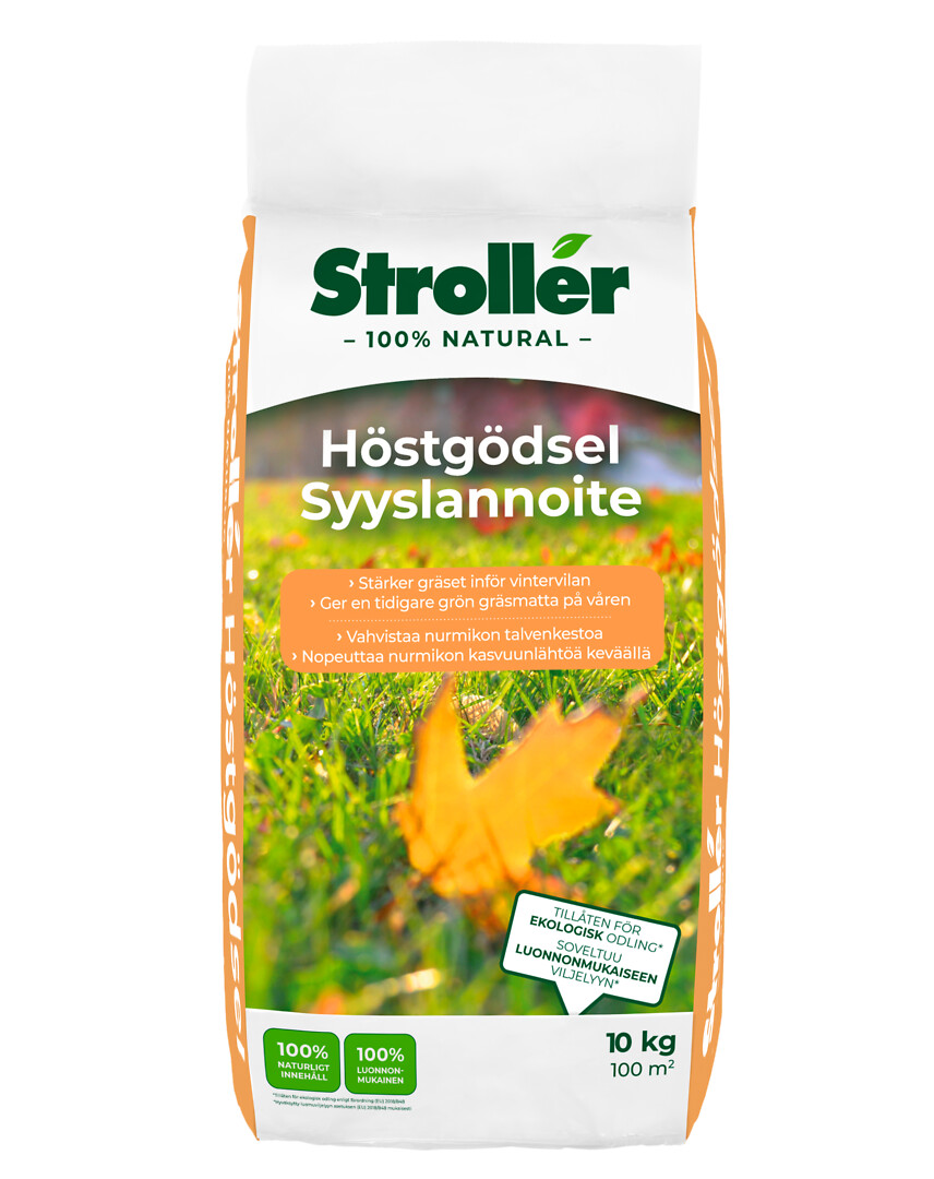 Stroller 100% Natural Syyslannoite 10kg