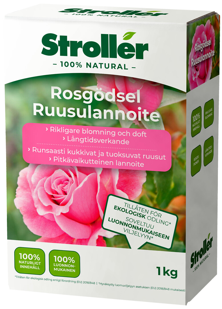Stroller 100% Natural Ruusulannoite 1kg