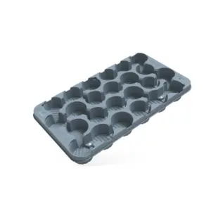 ST 3156- 24/9 (24x9cm) ruukkualusta harmaa 980 kpl