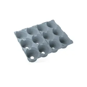 TEKU TP 2836-9 AZ /12-6, myyntialusta 12x9cm ruukulle harmaa, 320 KPL