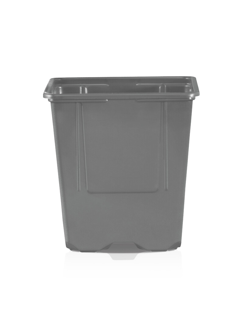 Nelikulmainen kevytruukku V 11x11x12 PP harmaa  850 kpl